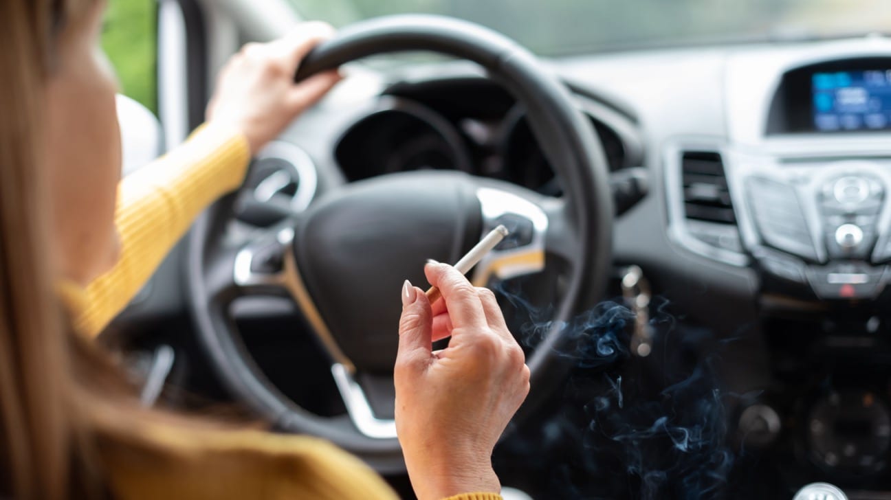 Smoking While Driving